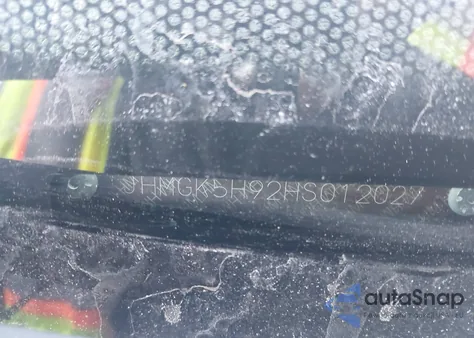 2017 Honda Fit Ex-L z USA, uszkodzony, nr VIN JHMGK5H92HS012027